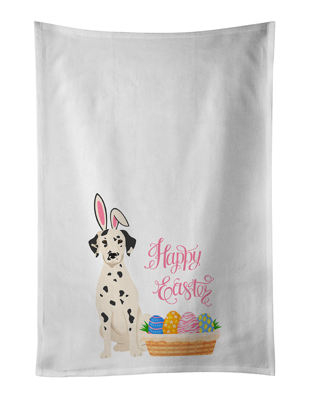 Buy this Dalmatian Easter Kitchen Towel Set of 2