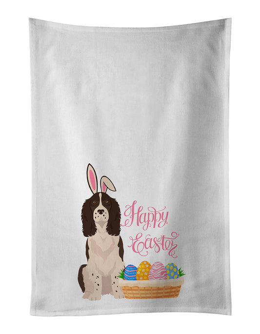 Buy this Liver English Springer Spaniel Easter Kitchen Towel Set of 2