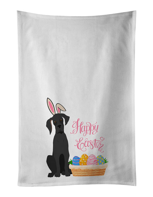 Buy this Black Great Dane Easter Kitchen Towel Set of 2