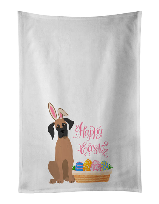 Buy this Fawn Great Dane Easter Kitchen Towel Set of 2