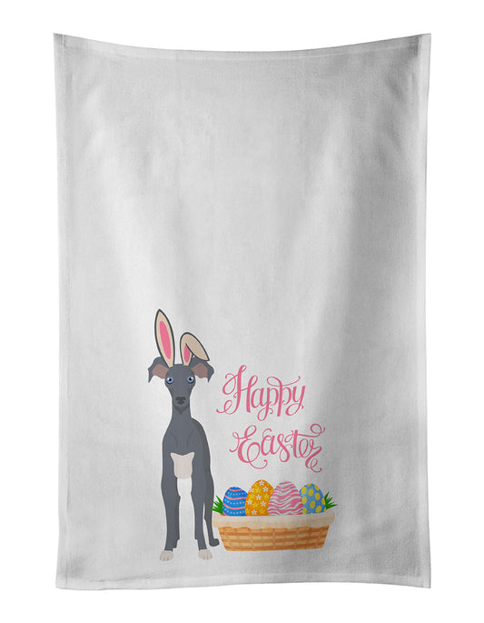 Buy this Gray Italian Greyhound Easter Kitchen Towel Set of 2