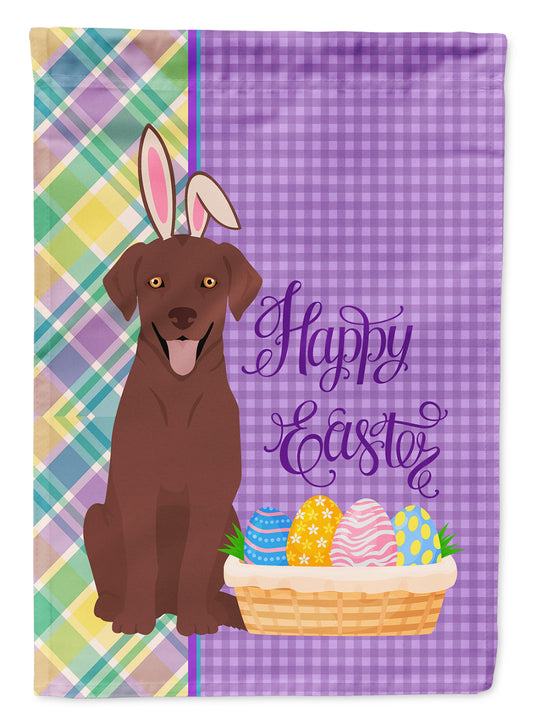 Buy this Chocolate Labrador Retriever Easter Garden Flag