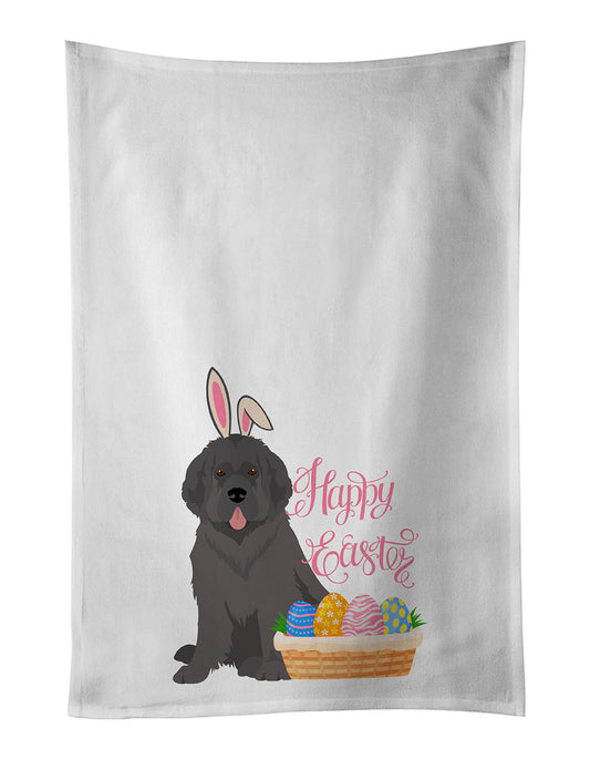 Buy this Grey Newfoundland Easter Kitchen Towel Set of 2