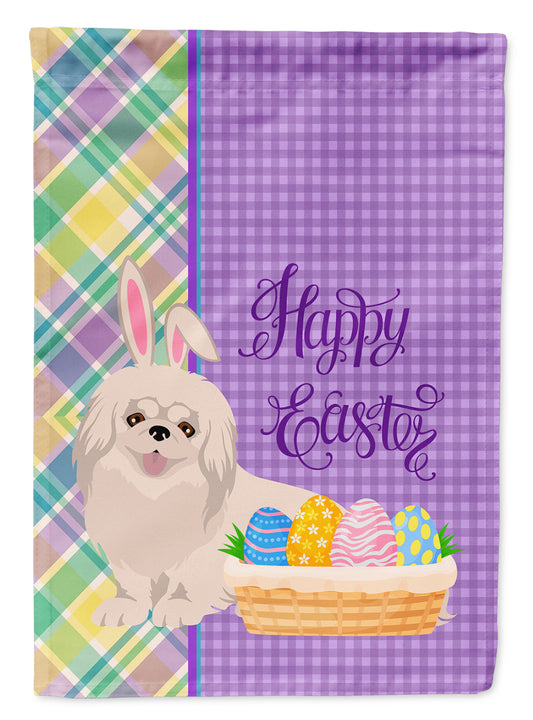 Buy this White Pekingese Easter Garden Flag