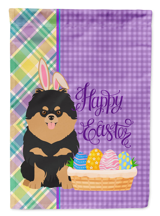 Buy this Black and Tan Pomeranian Easter Garden Flag