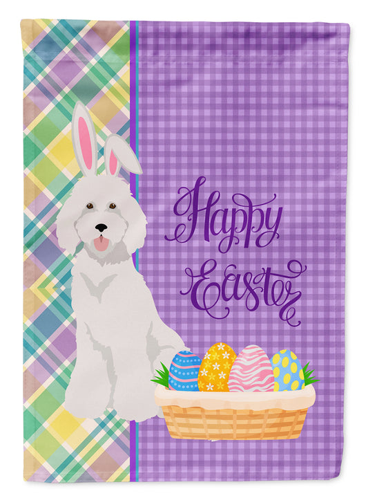 Buy this Standard White Poodle Easter Garden Flag