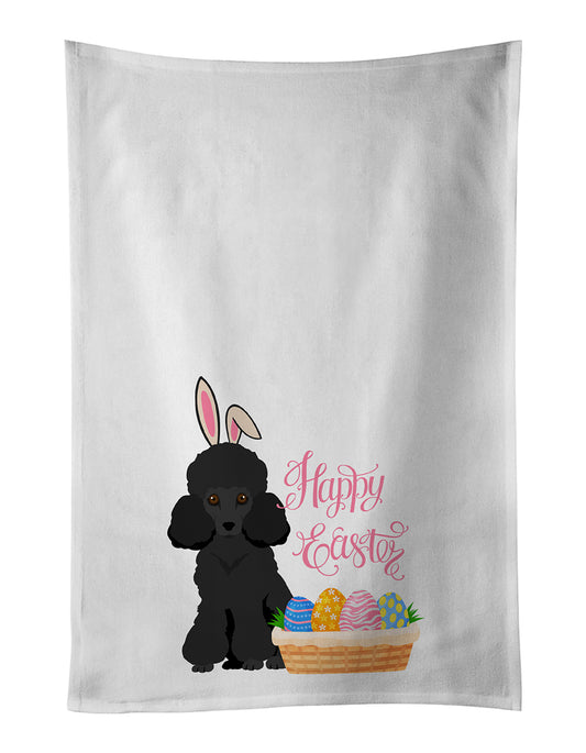 Buy this Toy Black Poodle Easter Kitchen Towel Set of 2