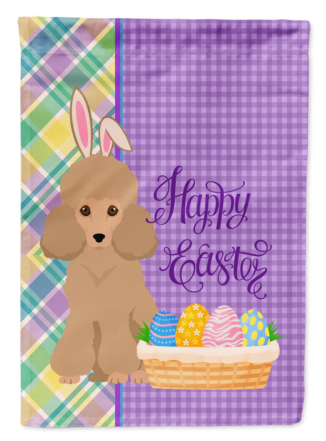 Buy this Toy Apricot Poodle Easter Garden Flag