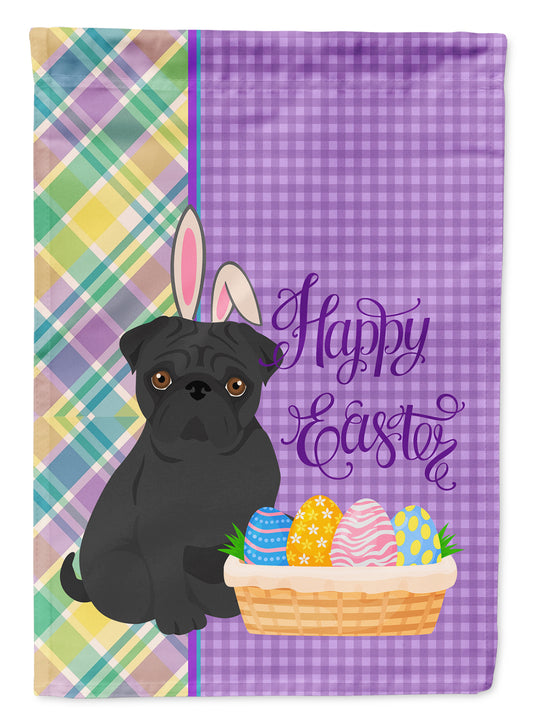 Buy this Black Pug Easter Garden Flag