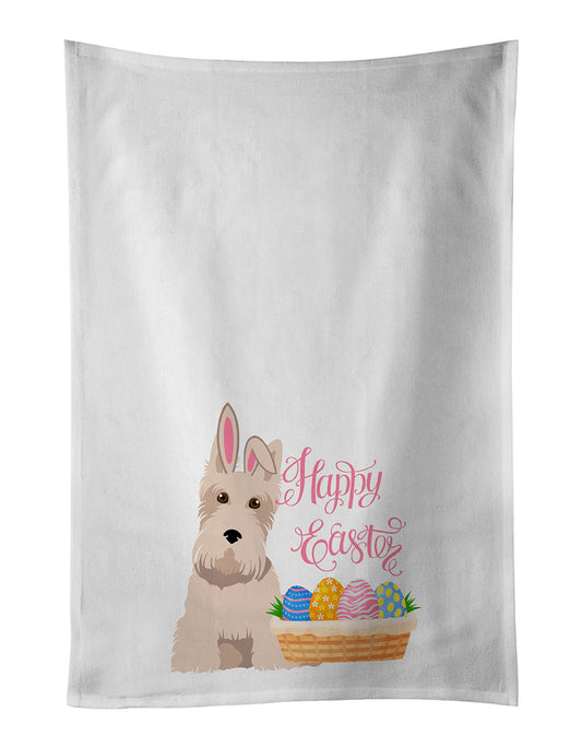 Buy this Wheaten Scottish Terrier Easter Kitchen Towel Set of 2