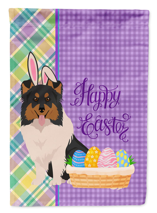 Buy this Tricolor Sheltie Easter Garden Flag