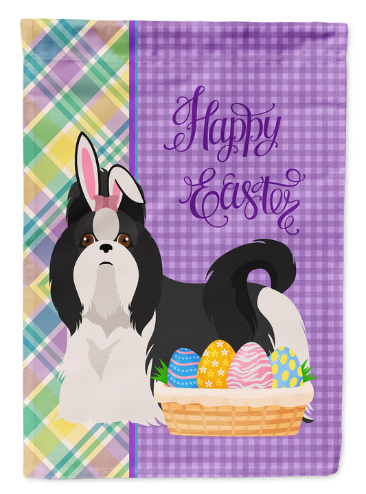 Buy this Black and White Shih Tzu Easter Garden Flag