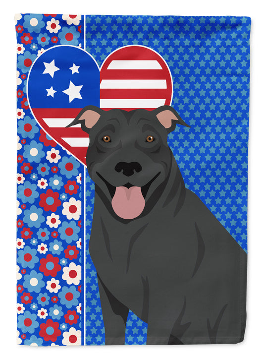 Buy this Black Pit Bull Terrier USA American House Flag