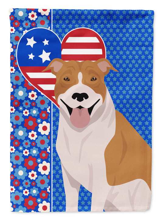 Buy this Red and White Pit Bull Terrier USA American House Flag