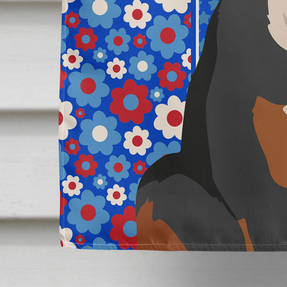 Bernese Mountain Dog USA American House Flag