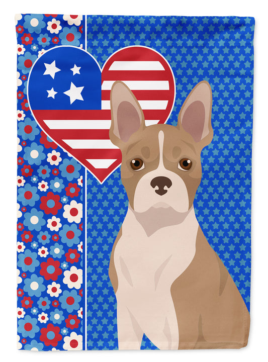 Buy this Fawn Boston Terrier USA American House Flag