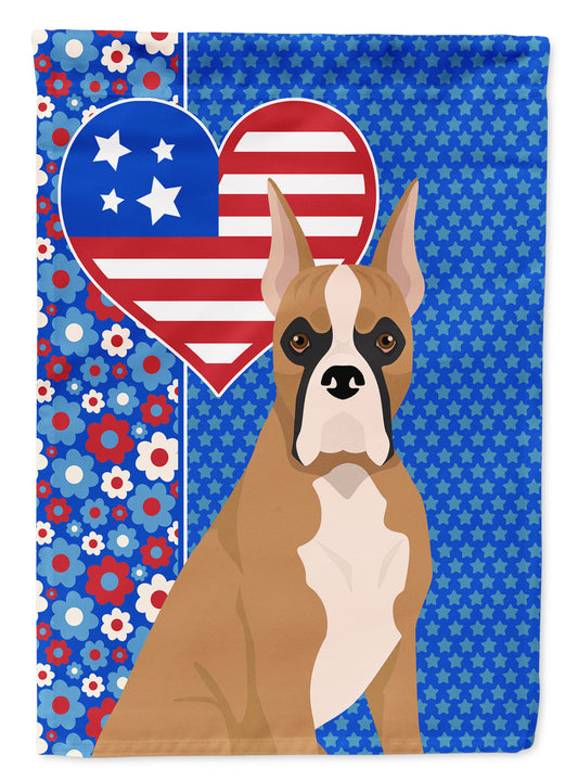 Buy this Fawn Boxer USA American House Flag