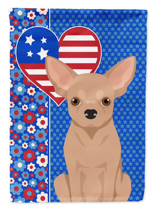 Buy this Cream Chihuahua USA American House Flag