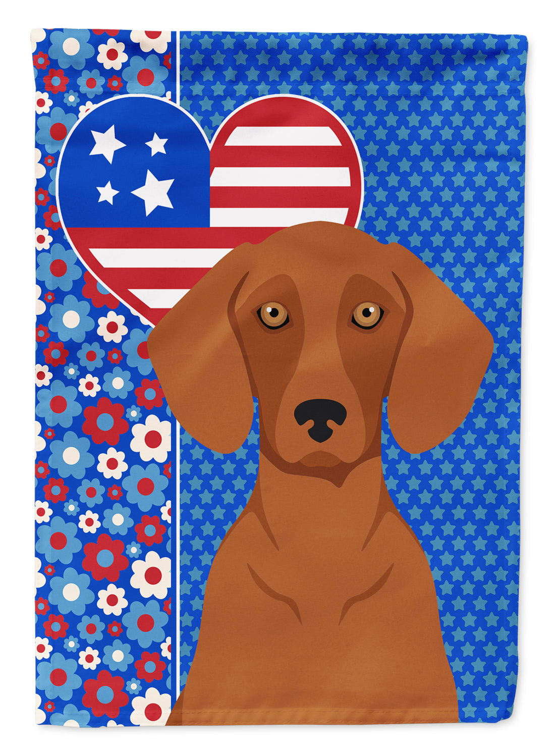 Buy this Red Dachshund USA American Garden Flag