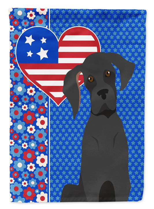 Buy this Black Great Dane USA American Garden Flag