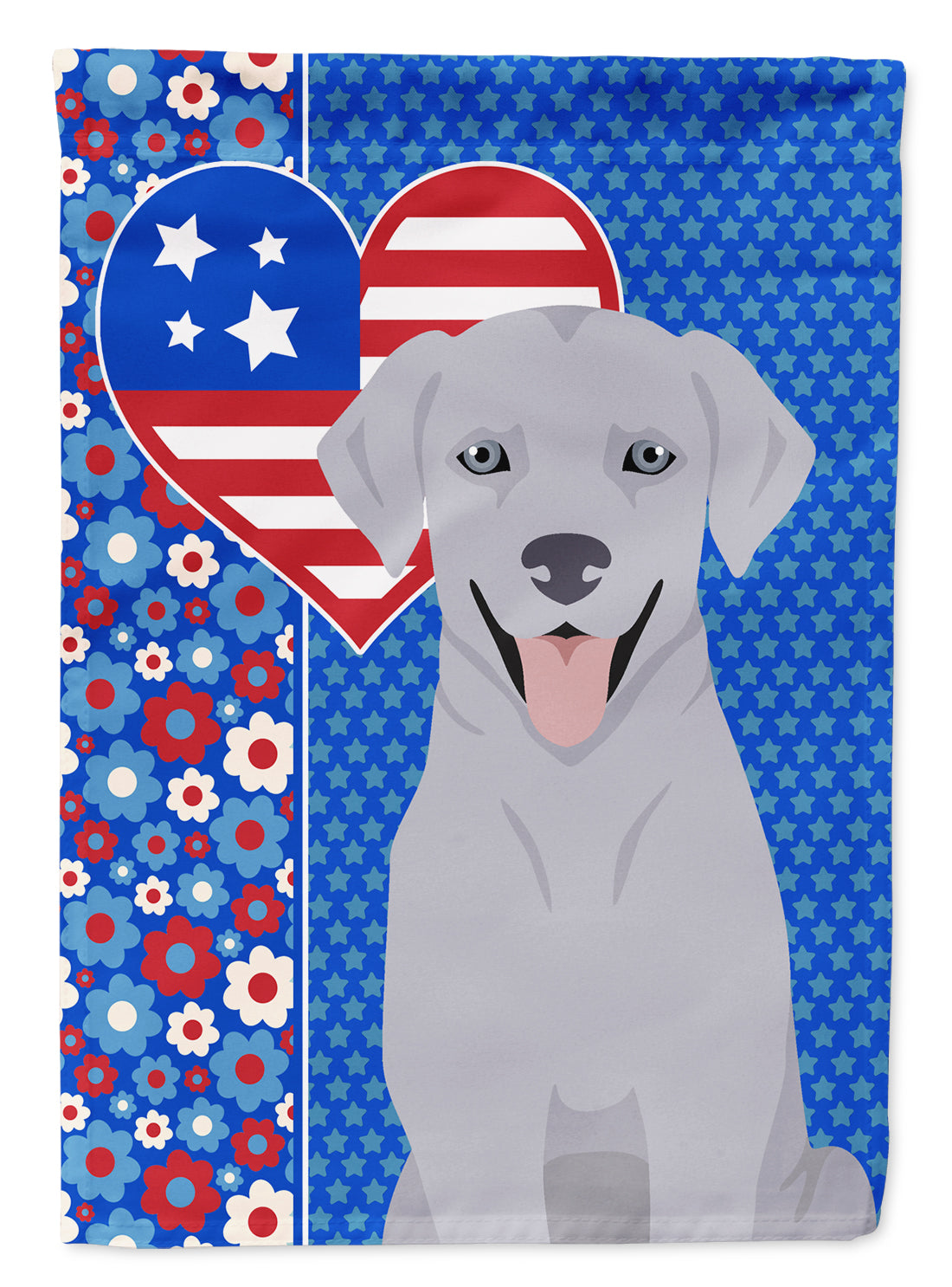 Buy this Silver Labrador Retriever USA American Garden Flag