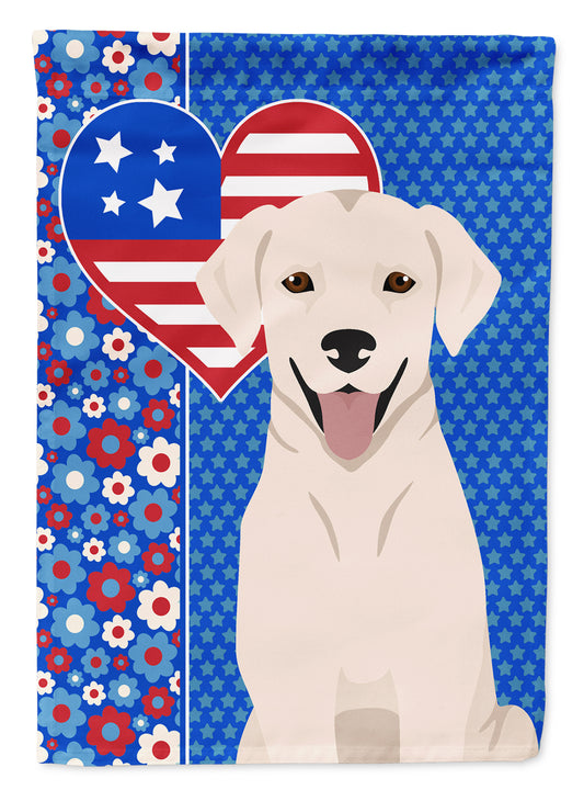 Buy this White Cream Labrador Retriever USA American Garden Flag