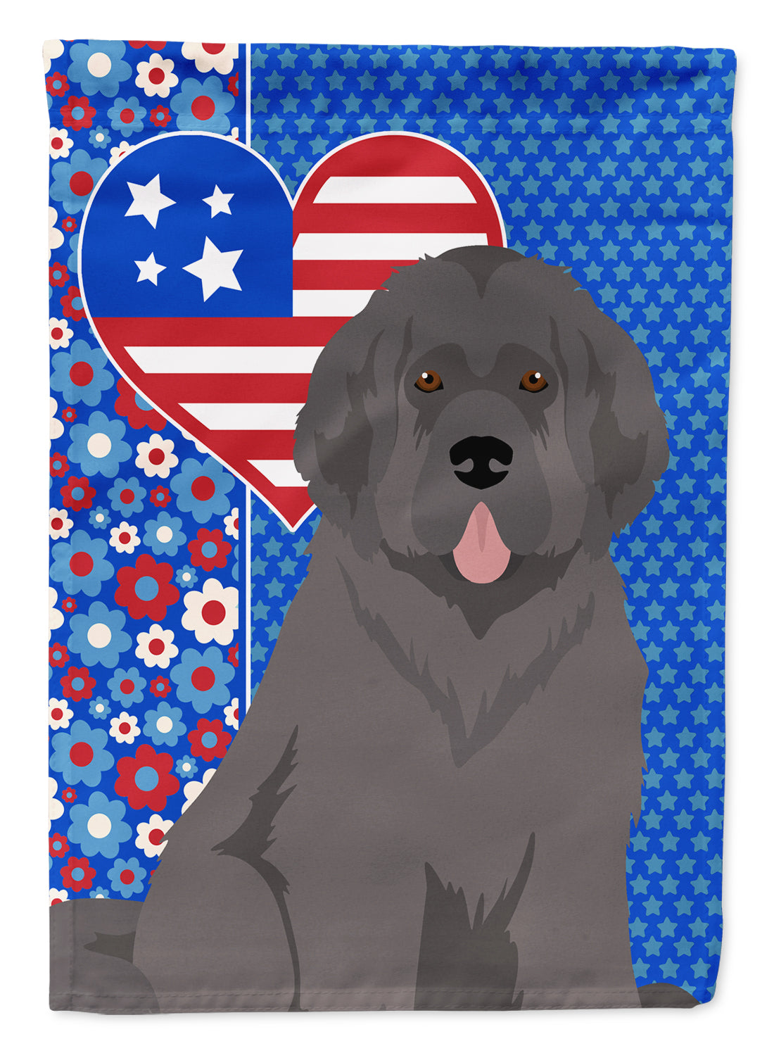 Buy this Grey Newfoundland USA American Garden Flag