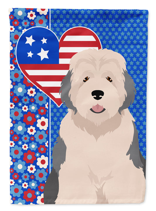 Buy this Old English Sheepdog USA American Garden Flag