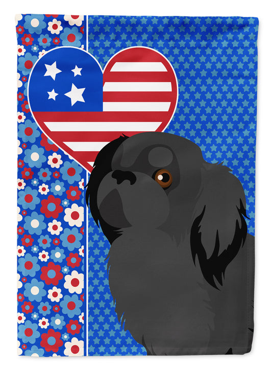 Buy this Black Pekingese USA American Garden Flag