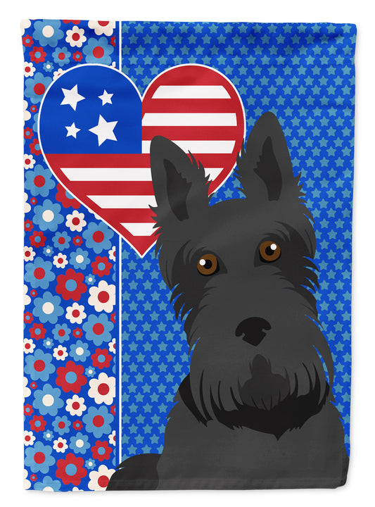 Buy this Black Scottish Terrier USA American Garden Flag