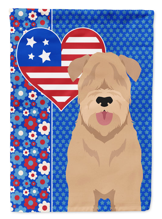 Buy this Red Wheaten Terrier USA American Garden Flag