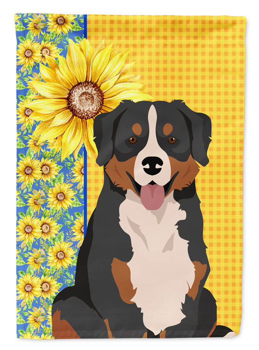 Buy this Summer Sunflowers Bernese Mountain Dog Garden Flag