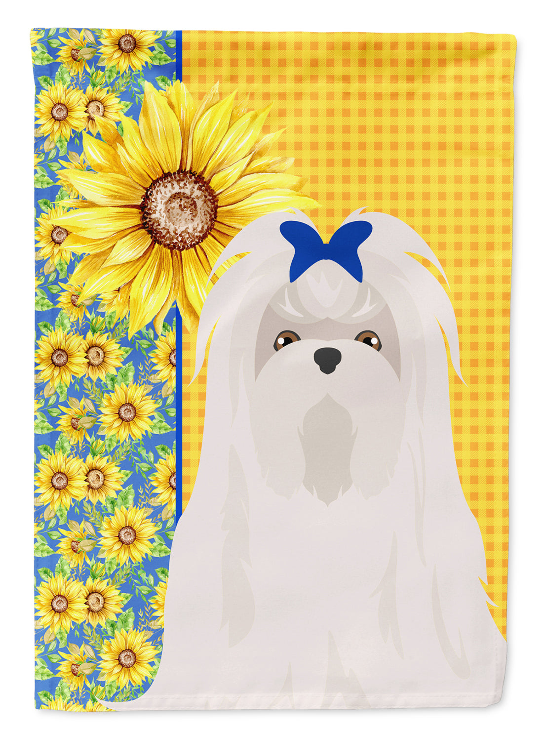 Buy this Summer Sunflowers Maltese Garden Flag