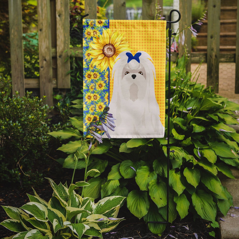 Summer Sunflowers Maltese Garden Flag