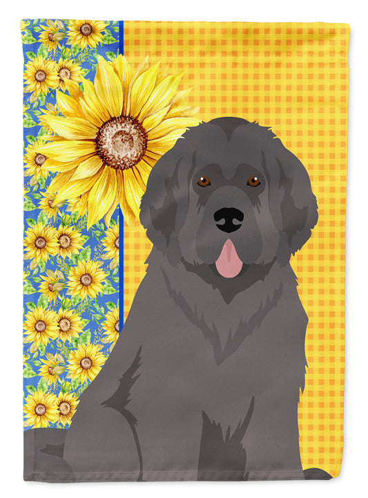 Buy this Summer Sunflowers Grey Newfoundland Garden Flag