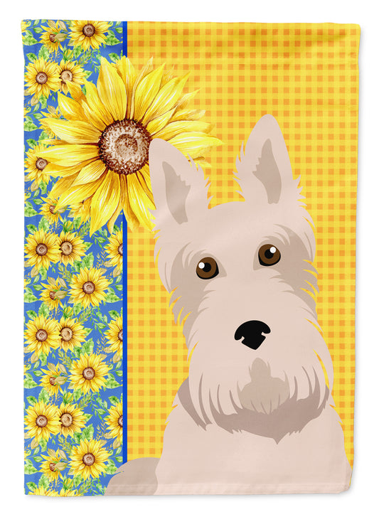 Buy this Summer Sunflowers Wheaten Scottish Terrier Garden Flag