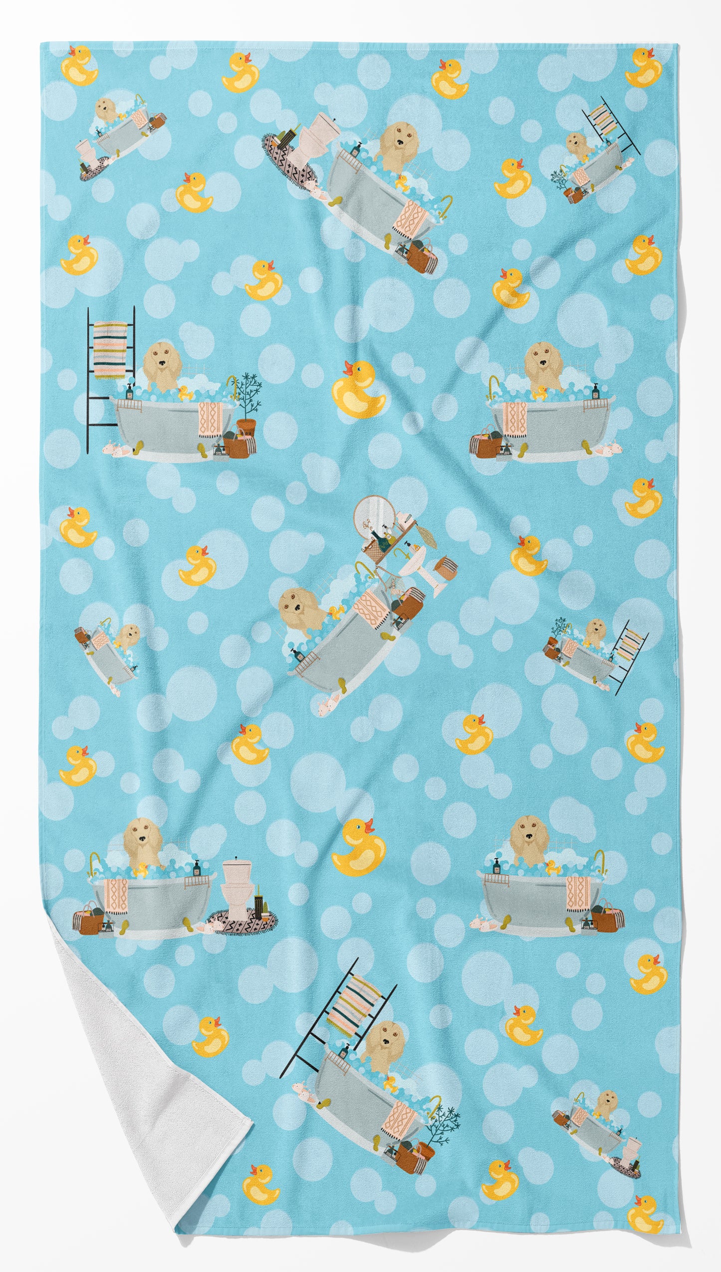 Buy this Longhair Cream Dachshund Bath Towel Large