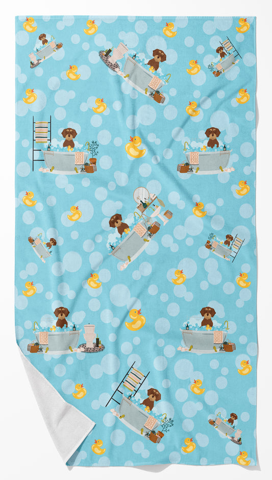 Buy this Wirehair Red and Tan Dachshund Bath Towel Large