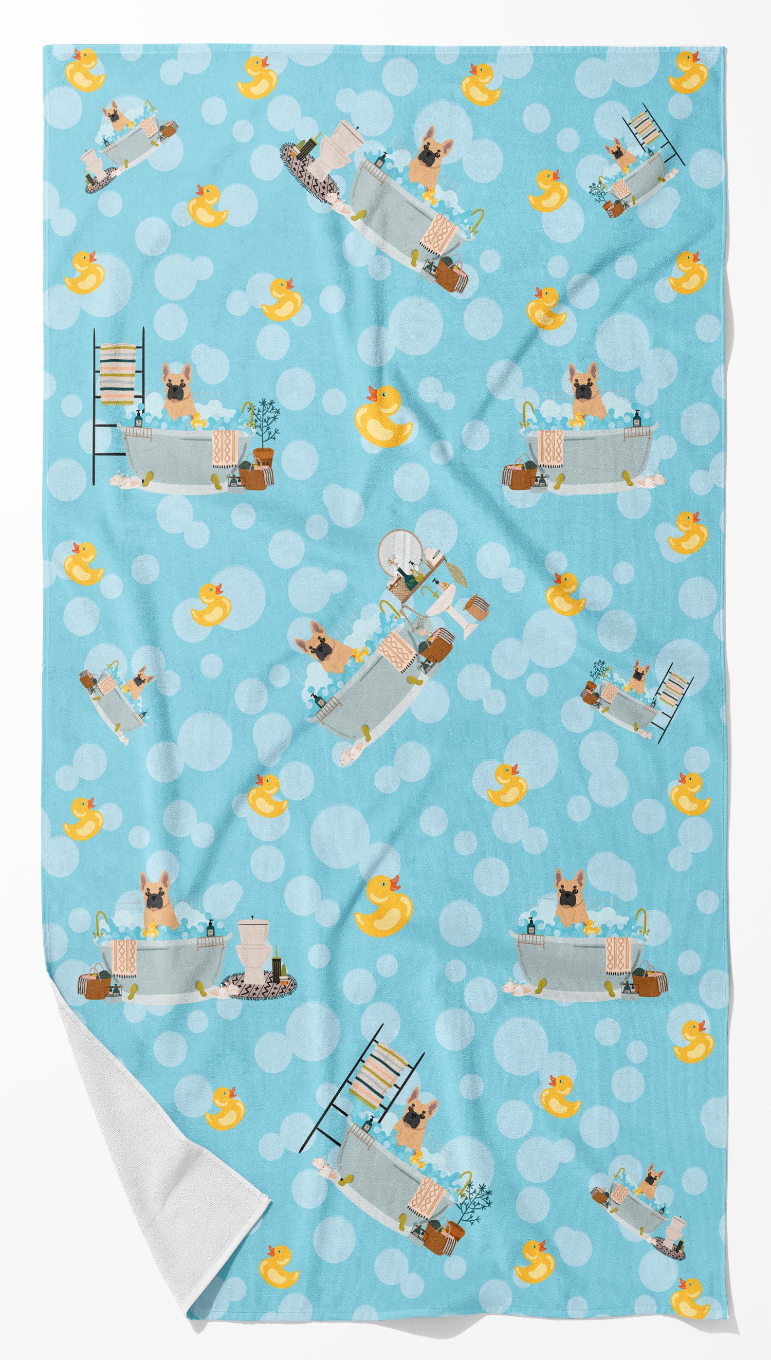 Buy this Fawn French Bulldog Bath Towel Large