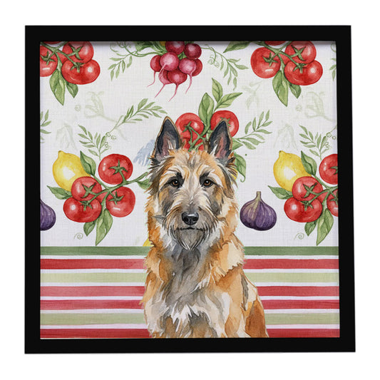 Buy this Belgian Laekenois Vegetables Framed Metal Print