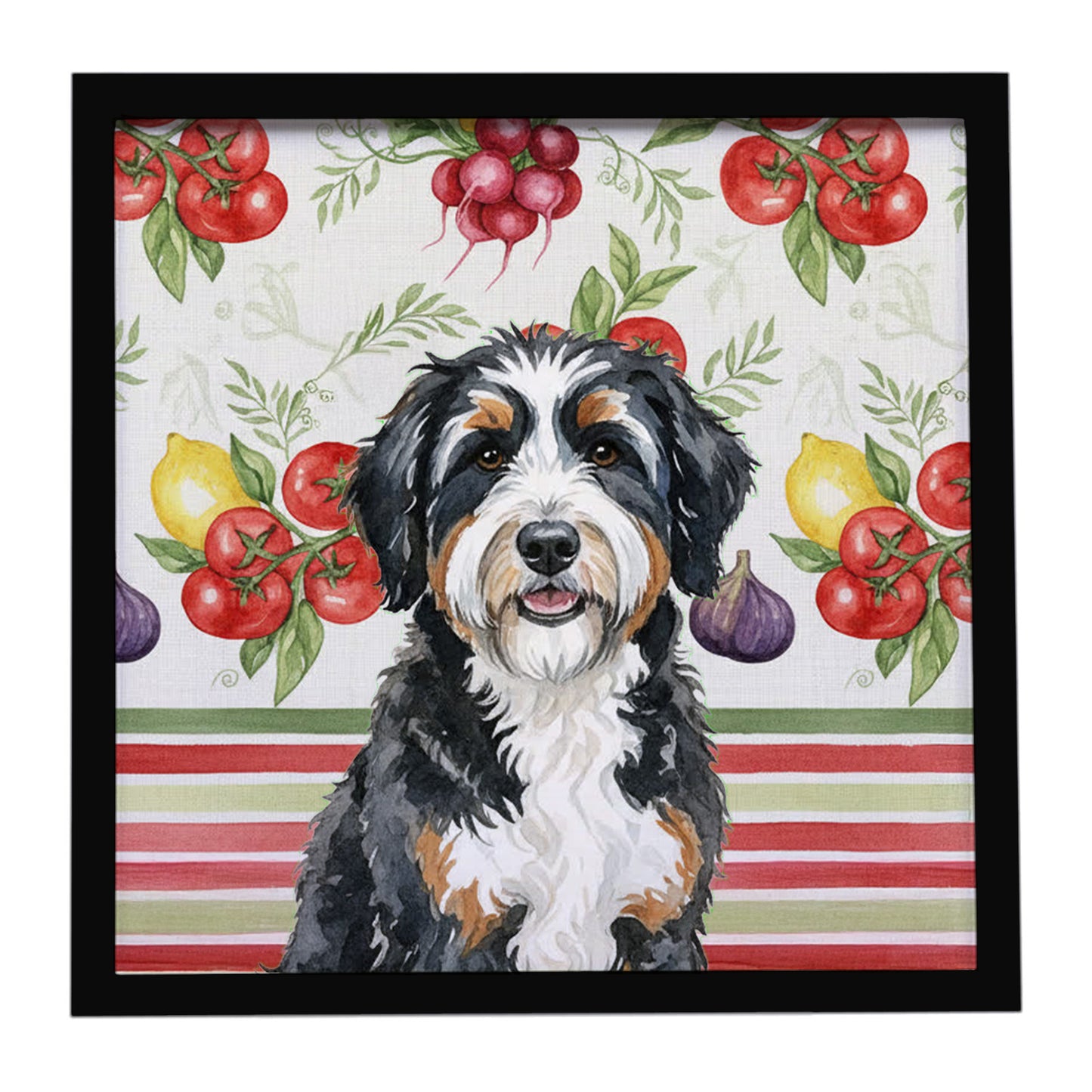 Buy this Berndoodle Vegetables Framed Metal Print