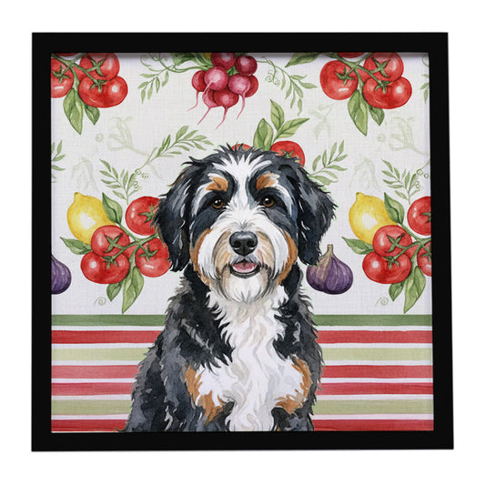 Buy this Berndoodle Vegetables Framed Metal Print