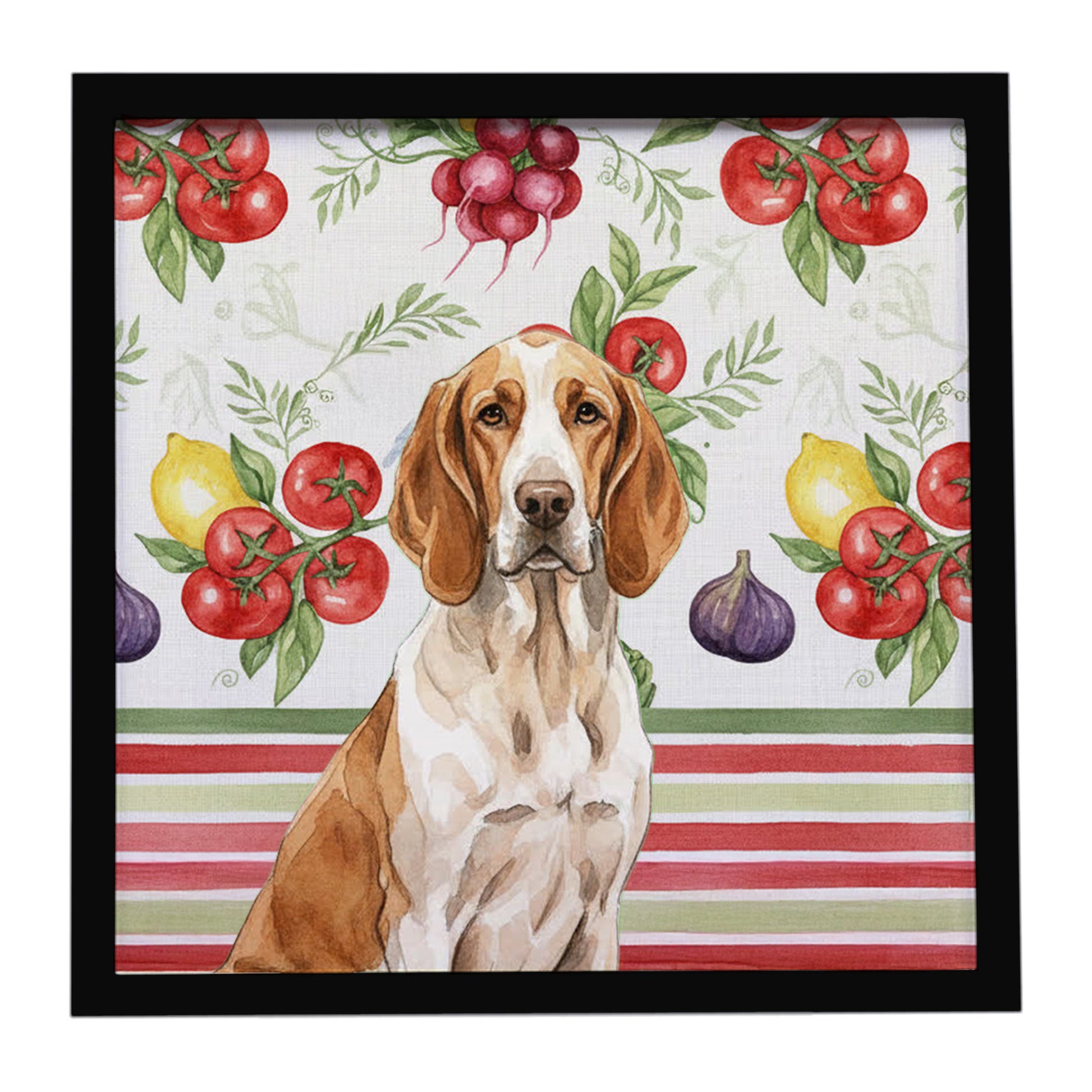 Buy this Bracco Italiano Vegetables Framed Metal Print