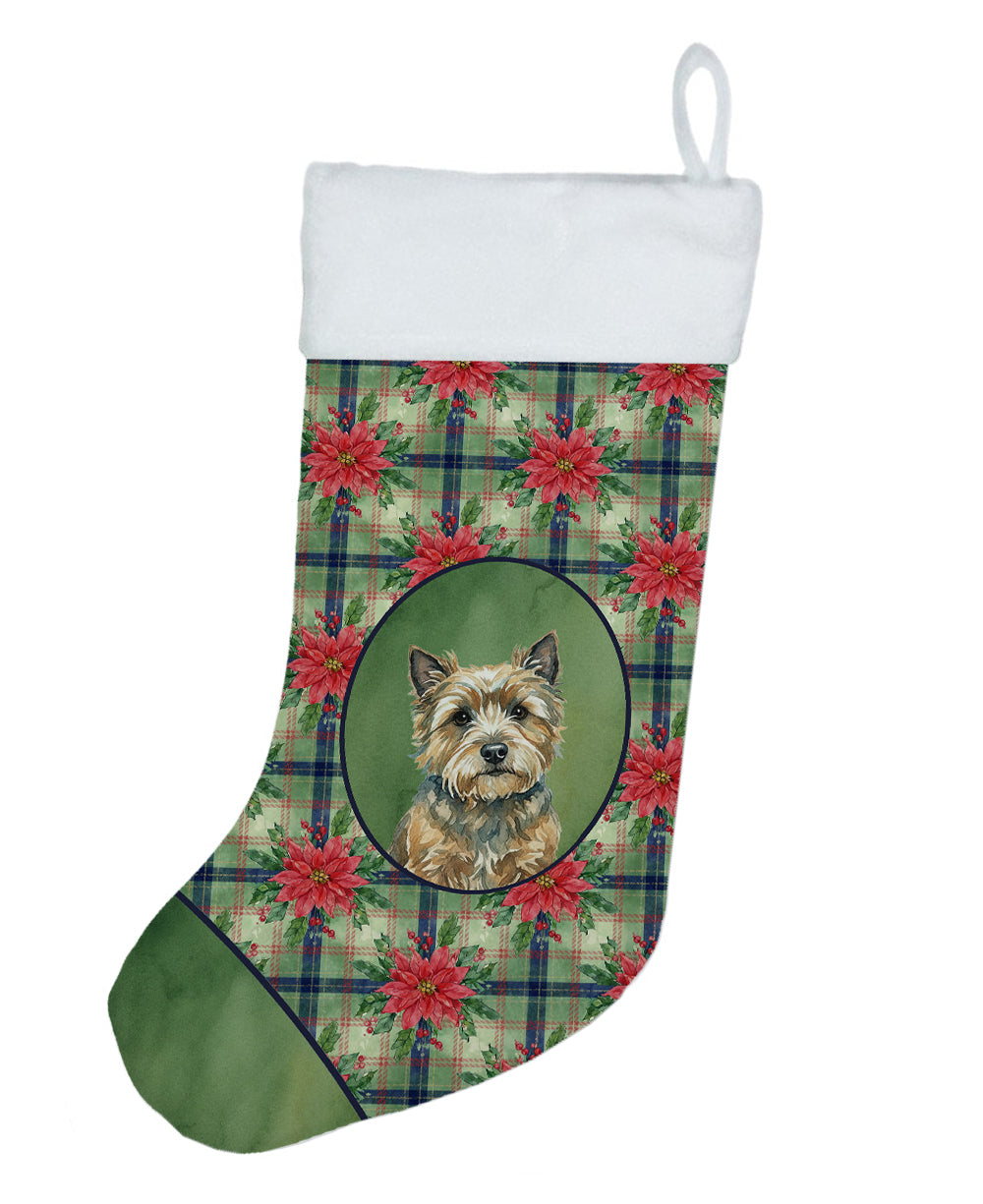 Buy this Cairn Terrier Christmas PoinsettIas Holiday Stocking