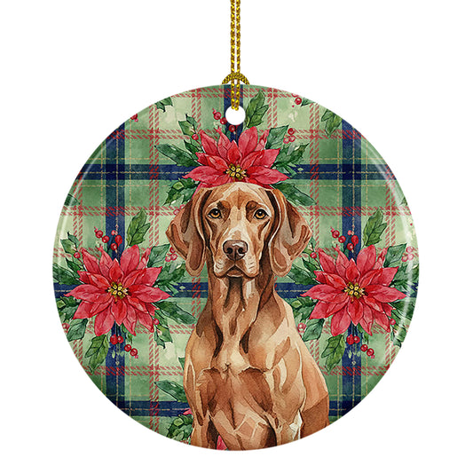 Buy this Liver Pointer Christmas PoinsettIas Ceramic Ornament
